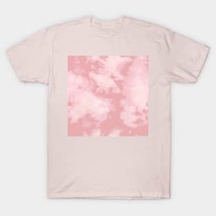 Pastel pink tie dye T-Shirt